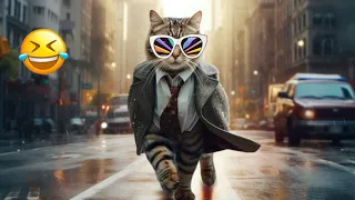 Funny Cats Videos Of 2024😂-YOU LAUGH YOU LOSE😇