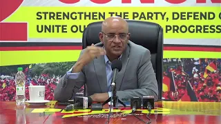 Press Conference by the General Secretary of the PPP  Dr. Bharrat Jagdeo. May 30, 2024