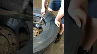bus tire removal