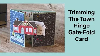 Stampin' Up! Trimming the Town Hinge Gate-Fold Card (FB Live Replay)