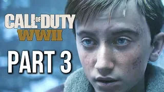 Call of Duty WW2 Gameplay Walkthrough Part 3 - STRONGHOLD (no commentary) CAMPAIGN