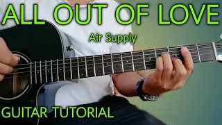 All Out Of Love by Air Supply-Guitar Tutorial for Beginners-Mellow Strings