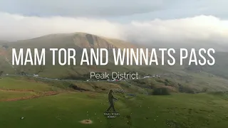 Mam Tor and Winnats Pass 4K Drone footage