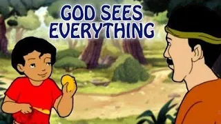 God sees everything moral story /Bible moral story / Story with good values for kids / Moral story