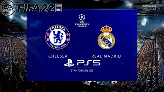 FIFA 22 | Chelsea vs Real Madrid | UEFA Champions League | Gameplay PS5