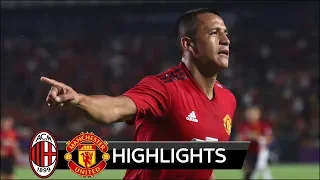 AC Milan vs Manchester United [1 1]   (8-9) Pen  Extended Match Highlights   25 07 2018 HD