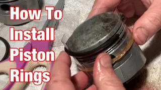 How To Easily Install Engine Piston Rings: Part 133