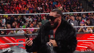 Seth Rollins attacks The Miz and calls Logan Paul - WWE RAW 2/27/2023