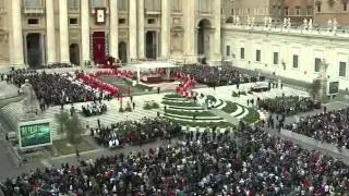 Processione Domenica delle Palme 2014 - Papa Francesco