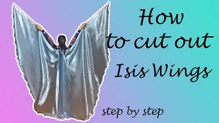 How to cut out Isis wings tutorial.