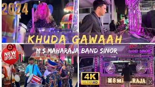 Khuda Gawah📯M S MAHARAJA BAND SINOR🎹2024🥁Rafikbhai-99791 91007 #sinor   #maharajaband #khudagawah