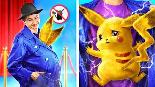 Cara Menyelundupkan Pokemon Ke Dalam Bioskop | Pokemon Dalam Kehidupan Nyata