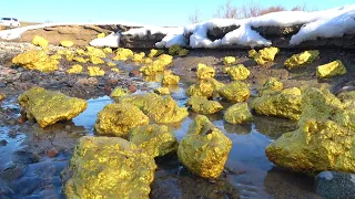 How to find gold nuggets in winter? It's not easy, but it's possible