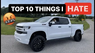 10 Things I HATE 2021 Chevy Silverado Trail-boss