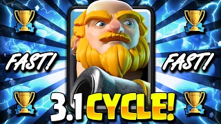 WORLD’S #1 BEST LADDER DECK!! 3.1 ROYAL GIANT CYCLE IS TAKING OVER!! - Clash Royale Royal Giant Deck