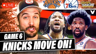 Knicks-76ers Reaction: Brunson TAKES OVER, NY knocks out Embiid & Sixers in Game 6 | Hoops Tonight
