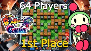 Super Bomberman R Online - 1st Place Win - (Green Bomber)