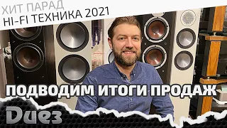 Лучшая техника 2021: самые популярные Hi-Fi компоненты и акустические системы ушедшего года.