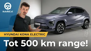 WALKAROUND nieuwe Hyundai KONA ELECTRIC in Nederland - AutoRAI TV