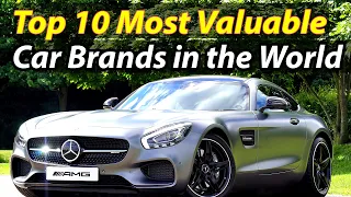 TOP 10 Most Valuable Car Brands in the world 2024