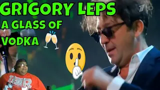 FIRST TIME REACTING TO GRIGORY LEPS - a Glass of vodka