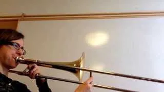Waterloo - melodi - trombon - övningshjälp