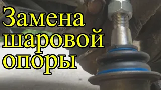 "Стук при повороте" Замена шаровой опоры Ford Transit Connect-Tourneo / Ball joint replacement