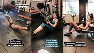 Taylor Hill workout | Instagram Story | November 3, 2018 #TaylorHill
