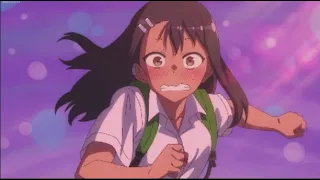 She is so happy senpai touched her ass!