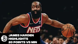 James Harden Highlights | 20 Points vs. Minnesota Timberwolves