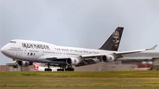 ED FORCE ONE | Boeing 747-428 Landing Melbourne Airport - [TF-AAK]
