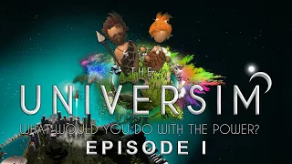 Wir schaffen eine Welt voller Twitch Zuschauer 🌍 The Universim 1.0 #001