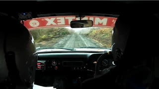 Nick Elliott / Dave Price- Red Kite Stages 2017 in car