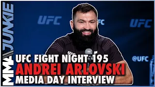 Andrei Arlovski will retire before 50: 'I'm not stupid' | #UFCVegas40 media day