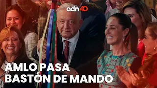 #EsClaudia, AMLO cede Bastón de Mando a Claudia | Súbete al Mame