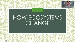 Intro Ecology How Ecosystems Change