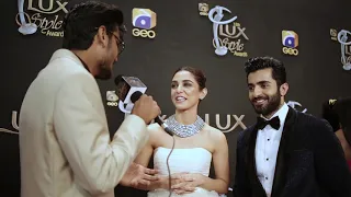 Maya Ali and Sheheryar Munawar - Maya Got The Solution [18th Lux Style Awards #LSA2019] Azeem Sarwar