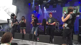 The Strumbellas - "Wars" live at SXSW on 3/17/16 at Pandora Discovery Den/The Gatsby in Austin, TX