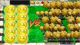 Giant Wall-nut Bowling vs Tall-nut Zombie Mod PVZ