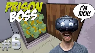BREAKING OUT OF THE SECOND PRISON! | Prison Boss VR #6 - HTC Vive Gameplay