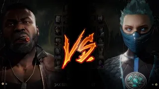 Mortal Kombat 11 - Jax Vs. Frost (VERY HARD)