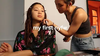 my first ever new york fashion week *UNFILTERED*