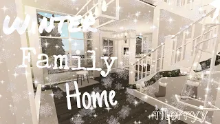 Winter Family Home 116k | iilorryy | Welcome To Bloxburg Speedbuild | without music (sorry)