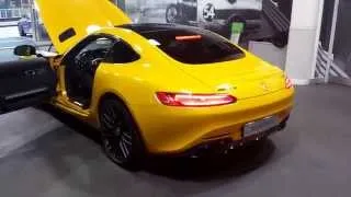 Mercedes-AMG GT S idling and revving
