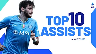 The top 10 assists of August | Top Assists | Serie A 2023/24