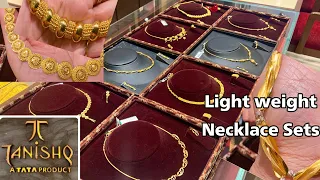 Light Weight Gold Necklace Set Designs With Price/Necklace set designs/Gold Necklace/deeya
