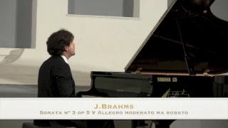 J.Brahms- Sonate Nº 3 op 5 (V Finale Allegro moderato ma rubato))Fco-Damián Hernández