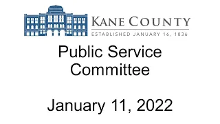 KC Public Service Committee Special Meeting January 11 2022