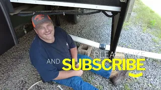 How to Permanent RV Septic Pipe install