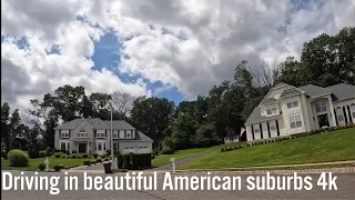 Driving in beautiful American suburbs - Howell, New Jersey 🇺🇸 (4k)